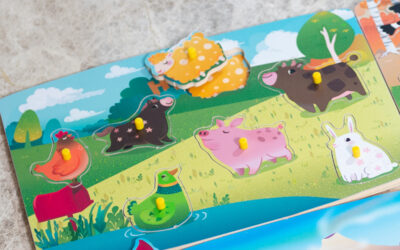 Wooden Peg Puzzle-Farm