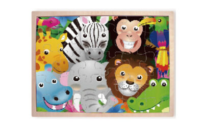 Wooden Jigsaw Puzzle-Wild Animal