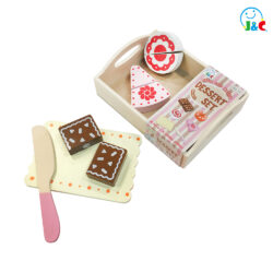 Wooden Cutting & Skillful World-Dessert Set