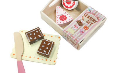 Wooden Cutting & Skillful World-Dessert Set