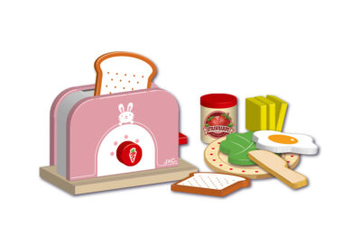 Role Playing Wooden Toys-Toaster