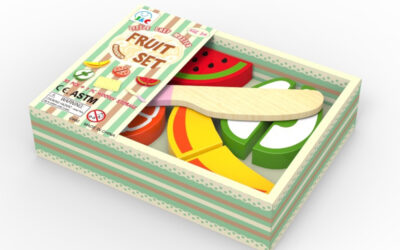 Wooden Cutting & Skillful World-Fruit Set